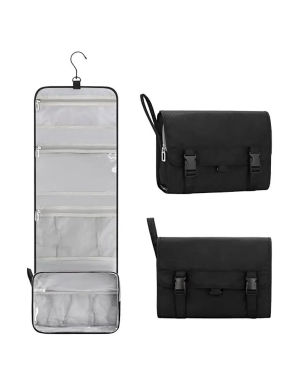 Travel Hanging Toiletry Bag for Men Women Travel Kit Shaving Bag | Waterproof